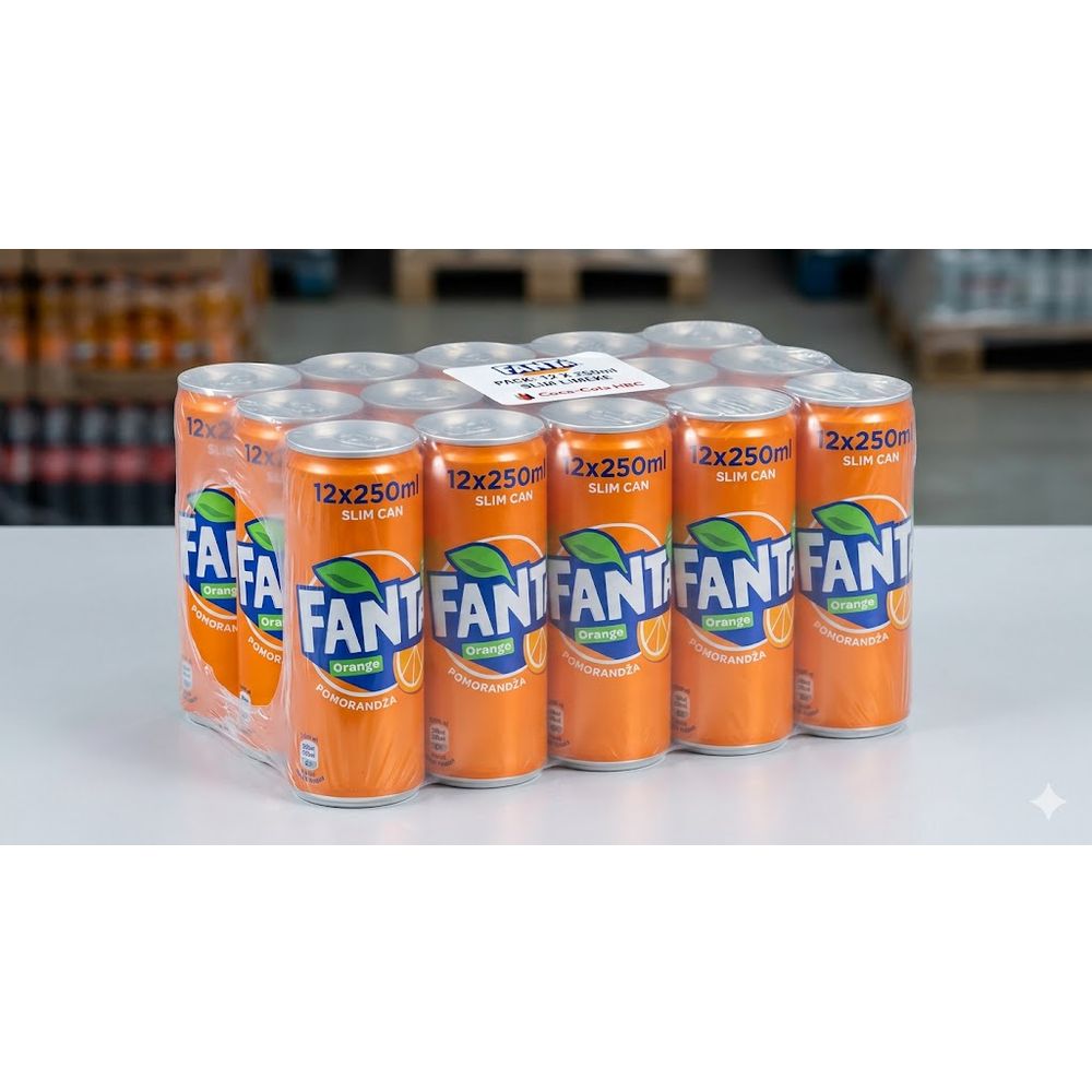Fanta Orange pakovanje 12x250ml limenke  XXL  slika 2