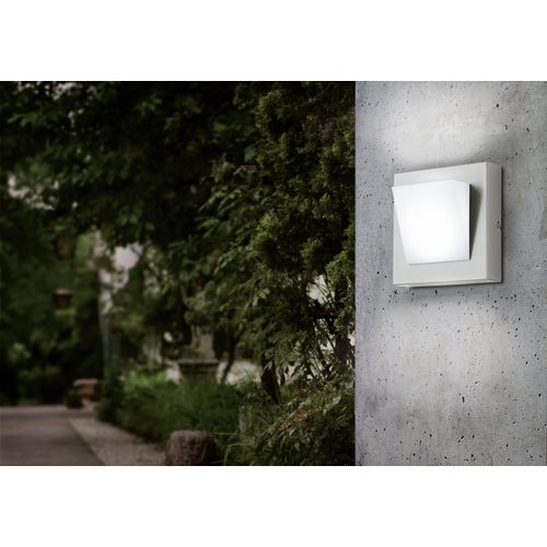 Eglo Calgary 1 vanjska zidna/1, led, 1x3,7w, inox/plastika bijela  slika 2