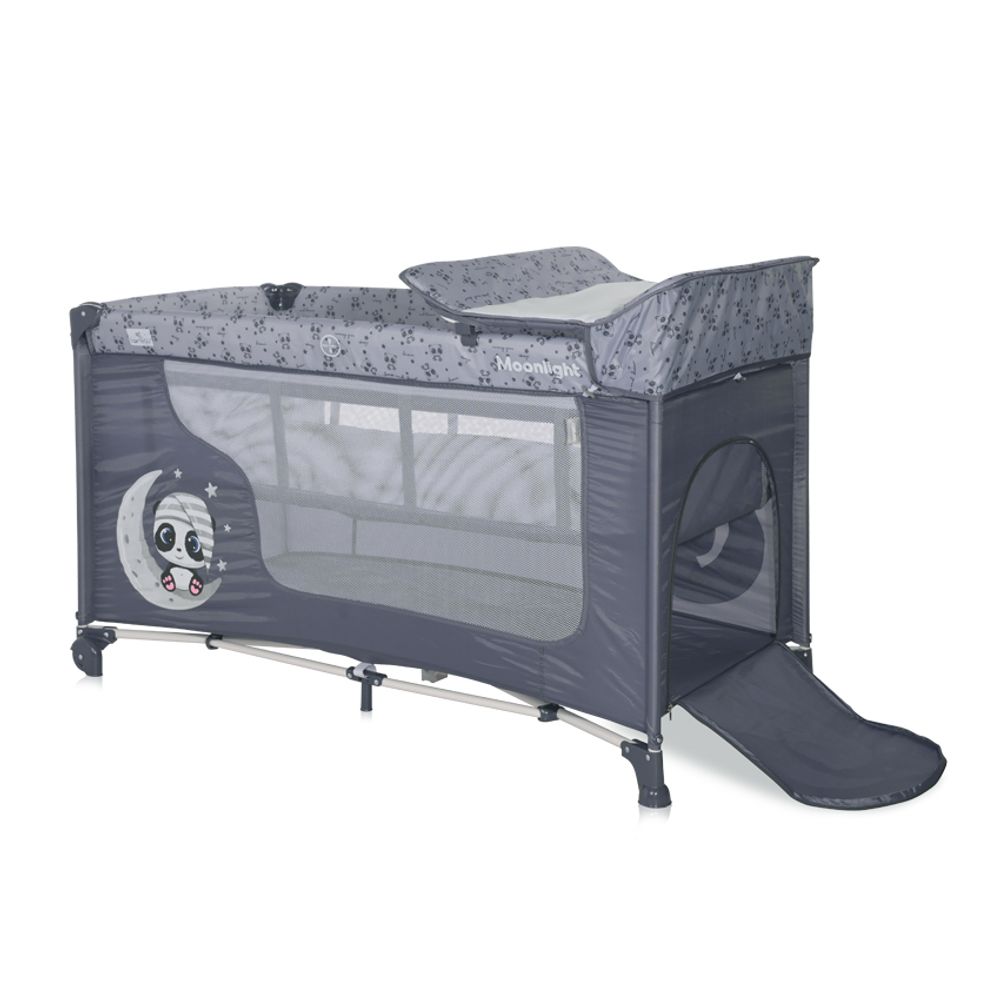 Lorelli Vikend krevetac Moonlight, Cool Grey Pandas - 2 Nivoa slika 3