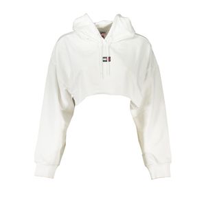 TOMMY HILFIGER WOMEN'S ZIPLESS SWEATSHIRT WHITE