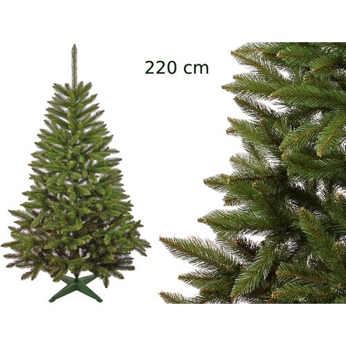 Umjetno božićno drvce - SMREKA NATURAL - 220cm slika 1