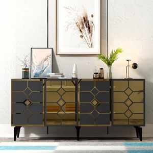 Irmak - Anthracite, Gold Anthracite Gold Console