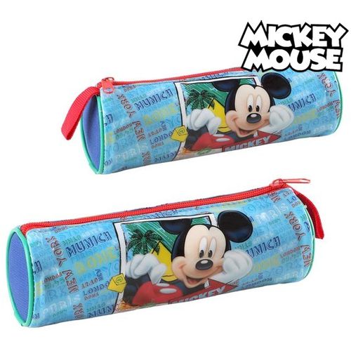 Školska Pernica u Obliku Valjka Mickey Mouse 32350 Modra slika 1