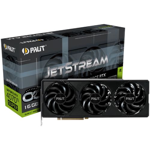 PALIT RTX4070Ti Super JetStream OC 16GB GDDR6X 256bit 3-DP (NED47TSS19T2-1043J) grafička karta slika 1