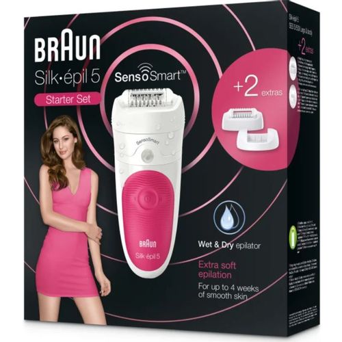 Braun 5/500 Silk-épil 5 SensoSmart™ epilator za mokru i suvu epilaciju slika 5