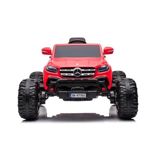 Licencirani auto na akumulator  Mercedes DK-MT950 4x4 - crveni slika 2