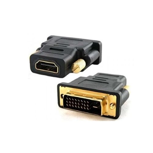 Adapter E-Green DVI-D Dual Link (M) - HDMI (F) crni slika 1