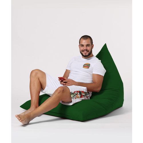 Pyramid Big Bed Pouf - Green Green Garden Bean Bag slika 14