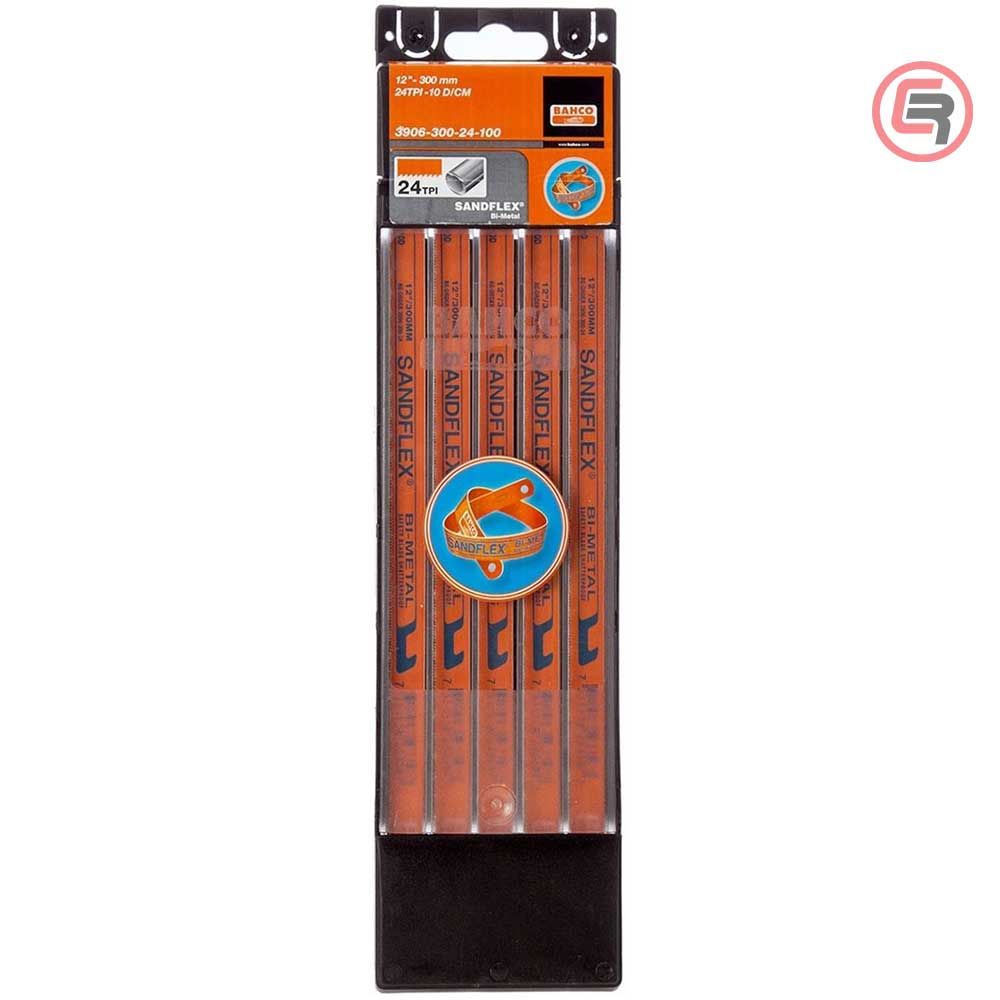 Bahco List Ručne Pile Za Metal SANDFLEX 300mm Bi-Metal 24z - 3906-300-24-100 slika 3