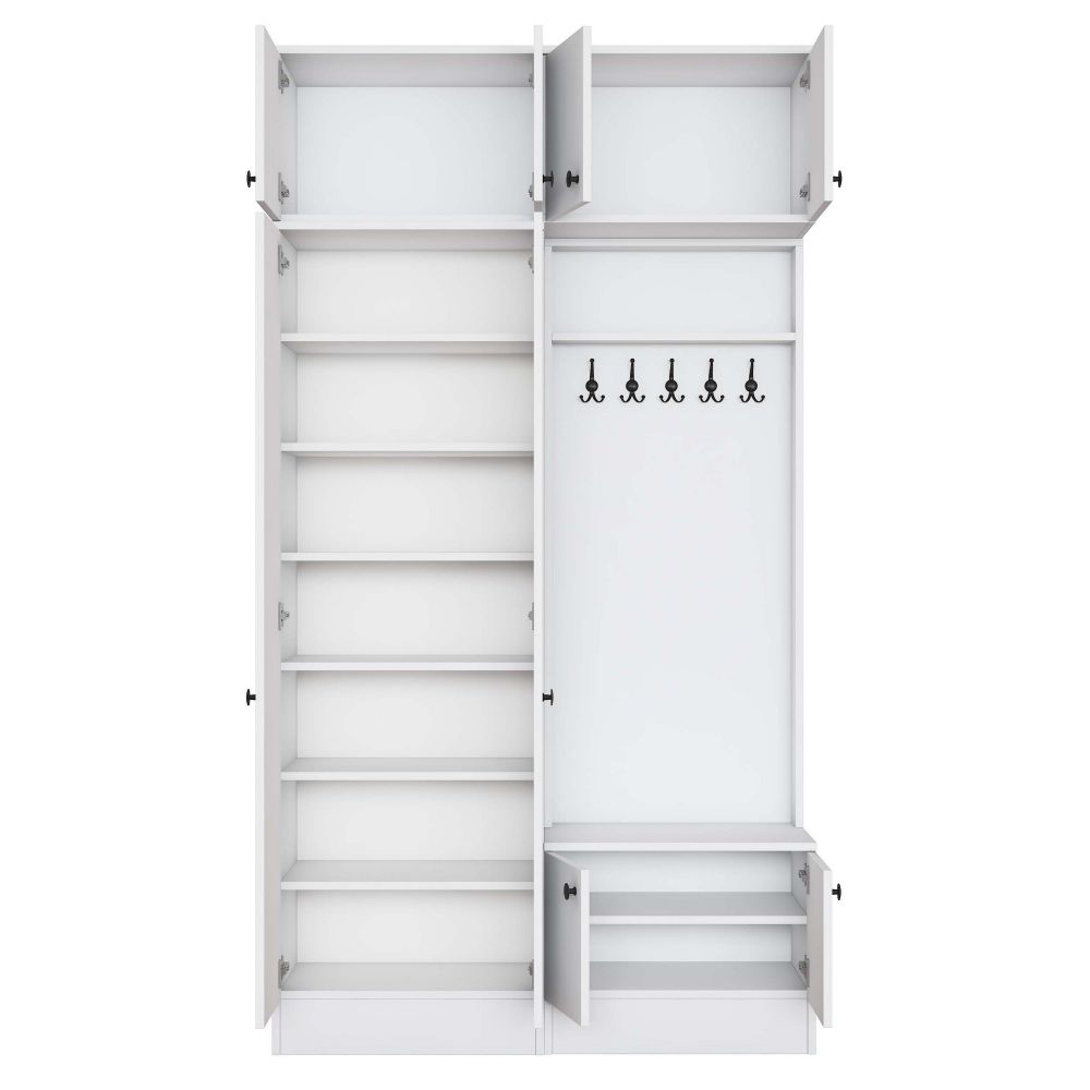 Hall Stand EA144 - Bijela slika 6