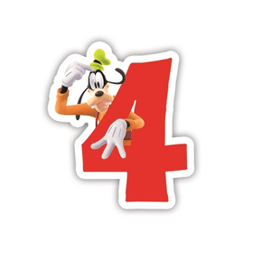 Svjećica rođendanska Mickey BR.4