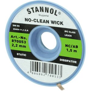 Stannol NC/AB pletenica za odlemljivanje dužina 1.5 m širina 2.2 mm