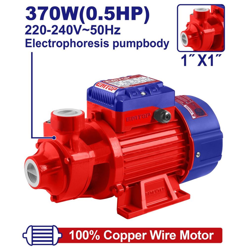 Pumpa za vodu  370W EWPPV03701 Emtop slika 1