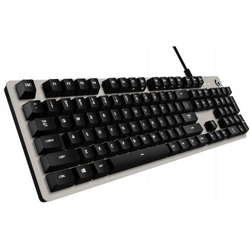 Logitech G413 Mechanical Gaming Keyboard Silver US, USB slika 1