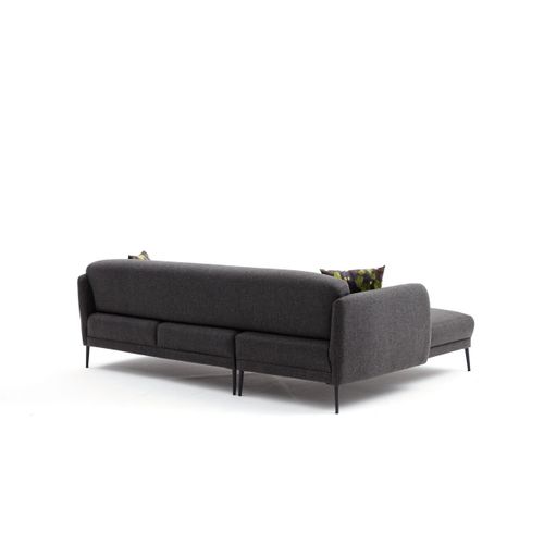 Atelier Del Sofa Kutna garnitura na razvlačenje, Antracit, Venus L - Anthracite slika 11