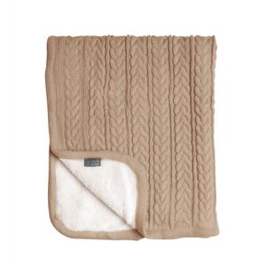 Vinter&Bloom deka Cuddly Almond Beige