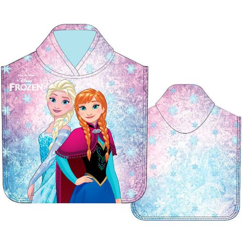 Disney Frozen cotton poncho towel slika 1