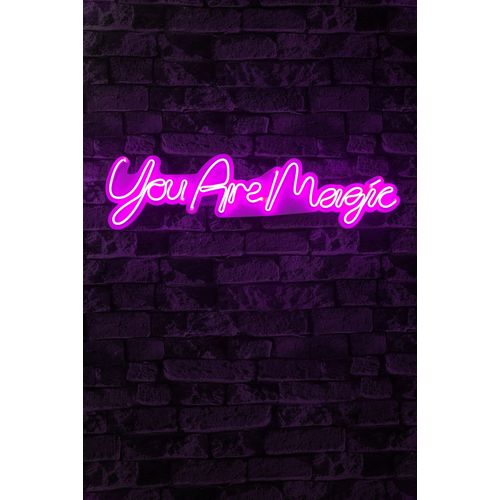 Wallity Ukrasna plastična LED rasvjeta, You are Magic - Pink slika 9