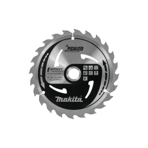 Makita - TCT list kružne pile za uranjanje za kompozitni materijal 165 mm EFFICUT, 165x20x1,0 mm 40Z E-12158