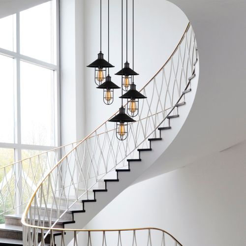 Ayazma - MR-304 Black Chandelier slika 1