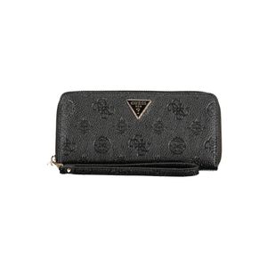 GUESS JEANS WOMEN'S WALLET BLACK