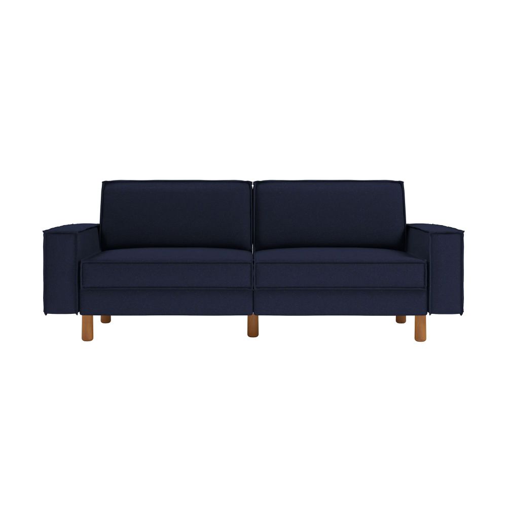 Sofa za 3 Osobe Sparrow 3 - Noćno Plava Orah slika 2