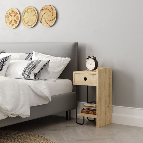 Sirius Right - Oak Oak Nightstand slika 8