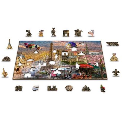 Wooden City Drvene puzzle - Pariz L slika 4