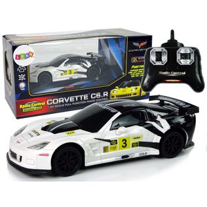 Sportski auto na daljinsko upravljanje Corvette C6.R bijeli