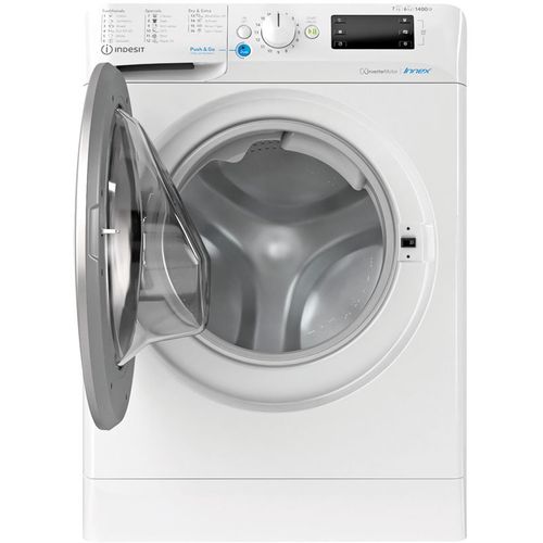 Indesit BDE 76435 9WS EE Mašina za pranje i sušenje veša, 7/6 kg, 1400 rpm, Inverter motor, Dubina 54 cm slika 4