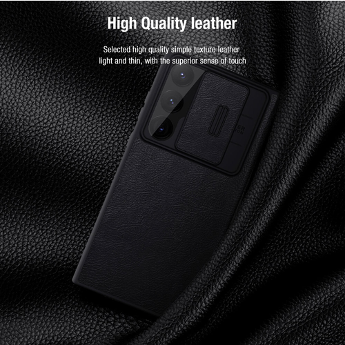 Futrola Nillkin Qin Pro Leather za Samsung S918B Galaxy S23 Ultra crvena slika 7