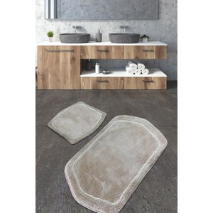 Genom - Stone Stone Acrylic Bathmat Set (2 Pieces)