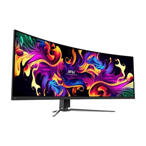 Monitor MSI MPG 491CQP 49" / DQHD / QD-OLED / 144Hz / 0.03ms (GtG) / curved (crni) slika 2