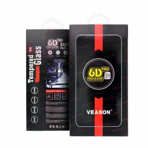 6D Pro Veason Glass kaljeno staklo za Xiaomi Redmi Note 12 Pro / 12 Pro + crno
