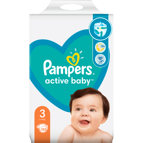 Pampers Active-Baby Mega Box slika 3
