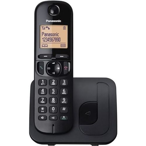 PANASONIC telefon bežični KX-TGC210FXB crni slika 1