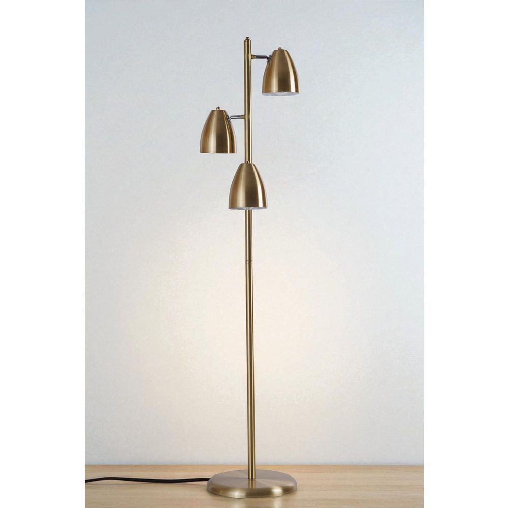 Opviq Podna lampa 057, zlatna slika 1