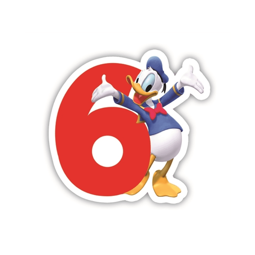 Svjećica rođendanska Mickey BR.6 slika 1