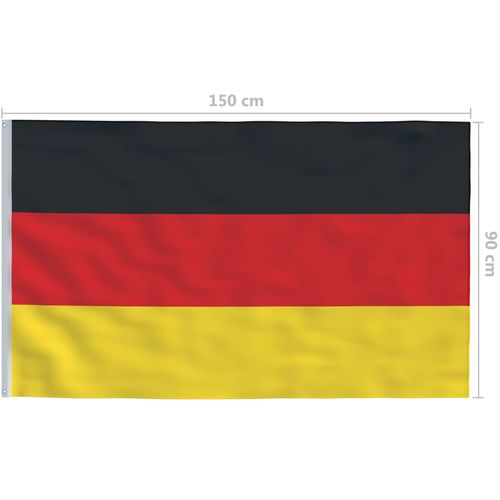 Njemačka zastava 90 x 150 cm slika 5