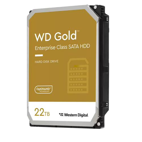 WD Gold 22TB HDD, 7200 RPM, 512MB Cache slika 1