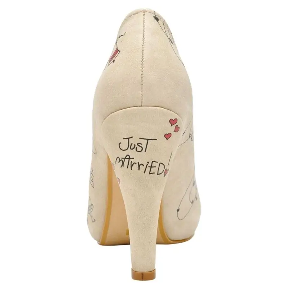 DOGO Cipele High Heels Just Married slika 6