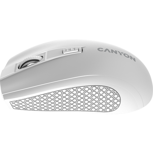 CANYON MW-7, 2.4Ghz wireless mouse, white slika 9