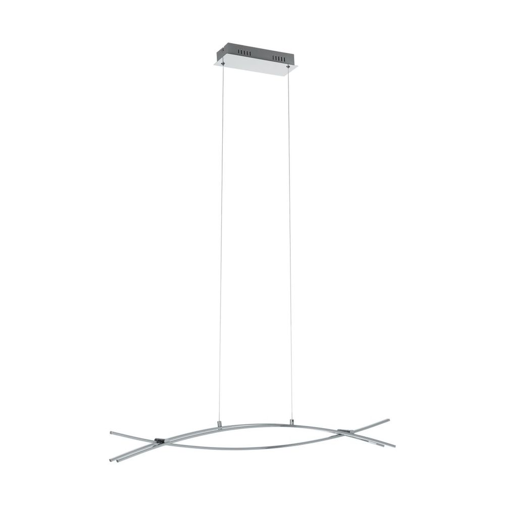 Eglo Nevado Visilica sa 3 LED Svjetla - Krom/Bijela slika 1