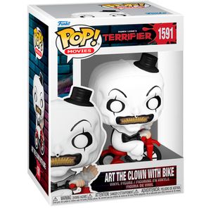 POP figure Terrifier Art the Clown with Bike