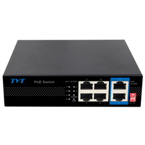TVT PoE Switch 4-Portni TD-B2204S1-PEU