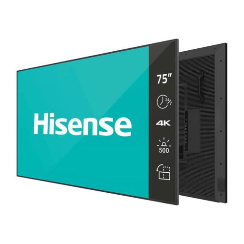 HISENSE 75 inča 75DM66D 4K UHD 500 nita Digital Signage Display - 24/7 Operation slika 1