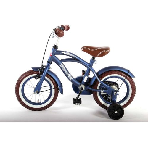 Volare dječji bicikl Cruiser s pomoćnim kotačima 12" plavi slika 12