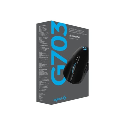 Miš Logitech G703 LIGHTSPEED BLACK - EER2, 910-005640 slika 2