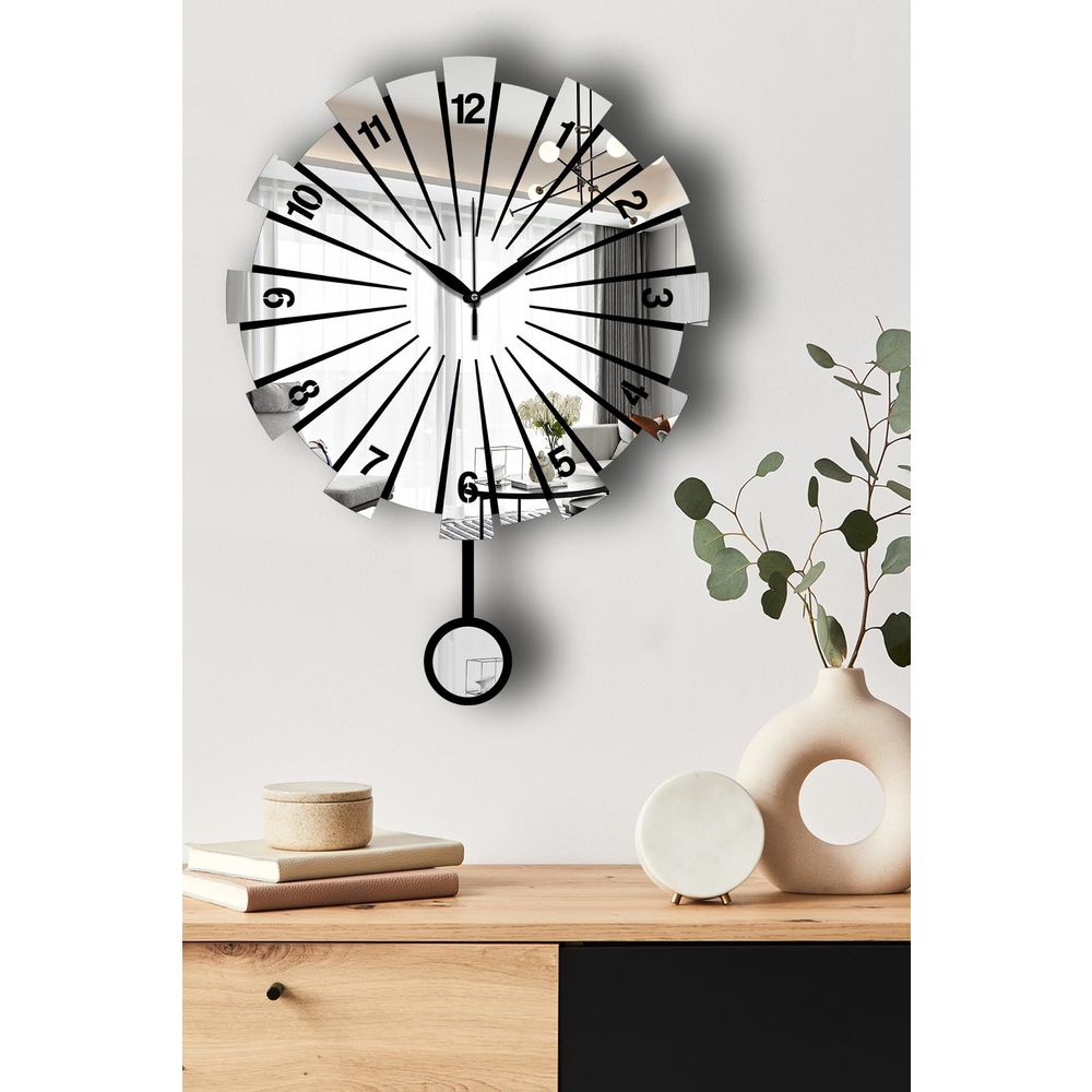Decorative wall clock Vlnt111Gu, colour: silver slika 3
