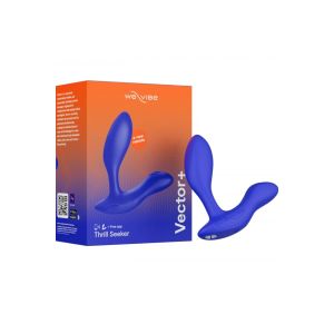 Vibrator prostate We-Vibe Vector+, plavi